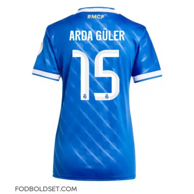Real Madrid Arda Guler #15 Tredjetrøje Dame 2025-26 Kortærmet Real Madrid Arda Guler #15 Tredjetrøje Dame 2025-26 Kortærmet